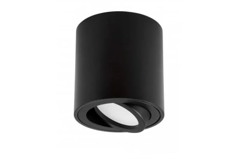 APPLIQUE DA MURO A FORMA DI TUBO BOLT NERO W1