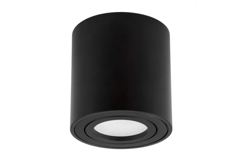 APPLIQUE DA MURO A FORMA DI TUBO BOLT NERO W1