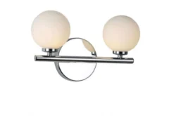 Applique lampada da parete di design colore cromo MARSIADA W2
