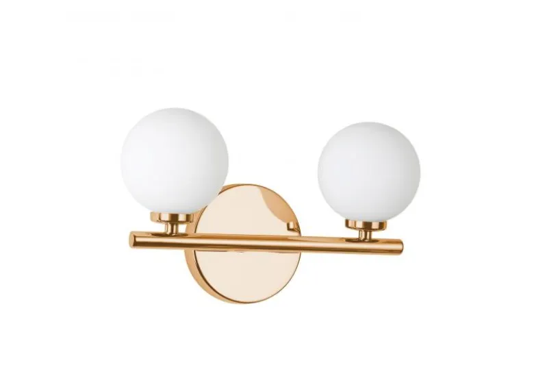 Applique lampada da parete di design colore oro MARSIADA W2