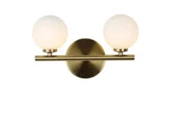 Applique lampada da parete di design colore ottone MARSIADA W2