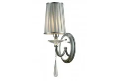Applique lampada da parete FABIONE W1 Cromato