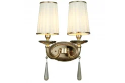 Applique lampada da parete FABIONE W2 Oro