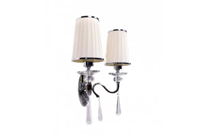 Applique lampada da parete Federrica W2 Bianco