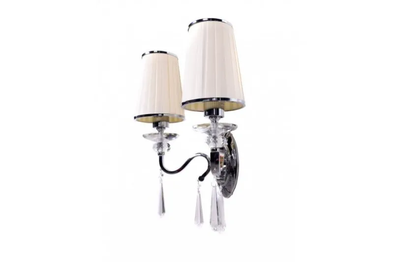 Applique lampada da parete Federrica W2 Bianco