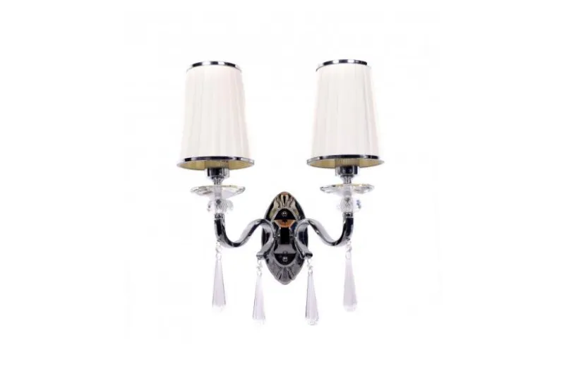 Applique lampada da parete Federrica W2 Bianco