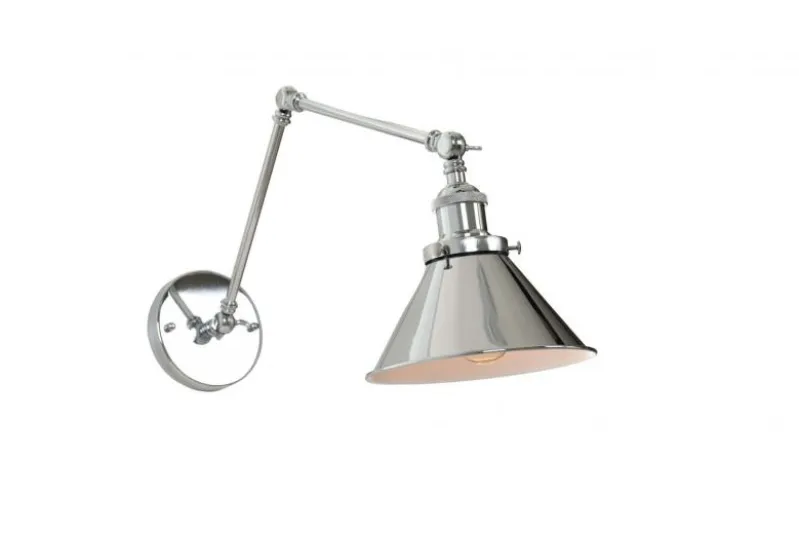 Applique lampada da parete GUBI W2 Cromato