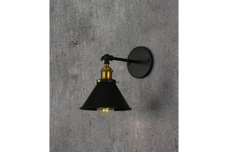 Applique lampada da parete GUBI W1 Nero