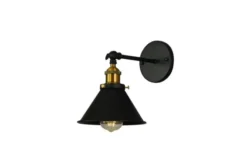Applique lampada da parete GUBI W1 Nero