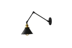 Applique lampada da parete GUBI W2 Nero