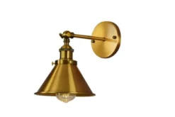 Applique lampada da parete GUBI W1 Ottone