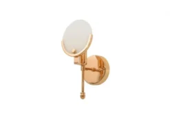 Applique lampada da parete moderno di metallo colore oro MONTEGO W1