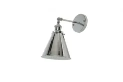 Applique lampada da parete RUBI W1 Cromato