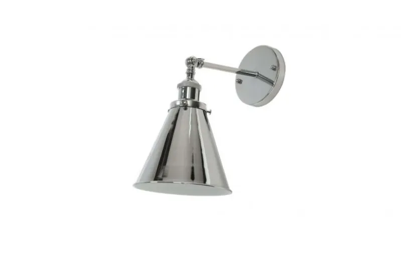 Applique lampada da parete RUBI W1 Cromato