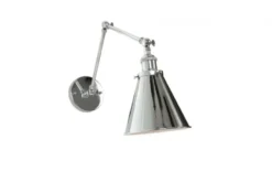Applique lampada da parete RUBI W2 Cromato