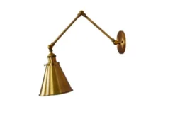 Applique lampada da parete RUBI W2 Ottone