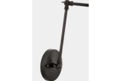 Applique lampada da parete stile industriale vintage BARTON W2 Nero