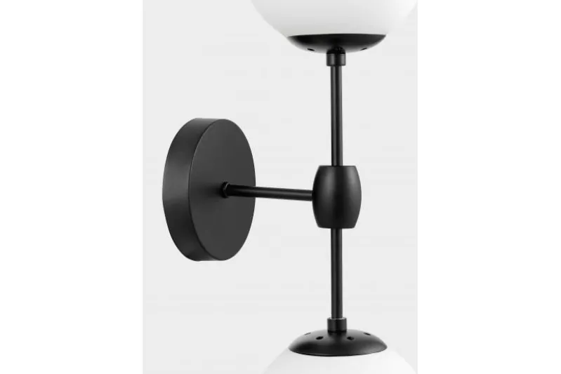 Applique stile industrial chic nero e bianco ZODIAK W2