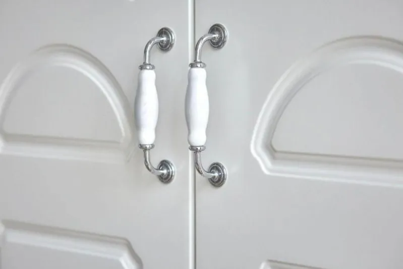 Armadio 4 ante bianco stile provenzale Princess 805
