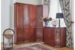 Armadio 3 ante per ufficio o studio in stile classico PRESTIGE C730B