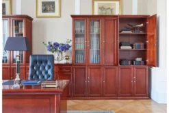 Armadio 2 ante per ufficio stile classico PRESTIGE C720B