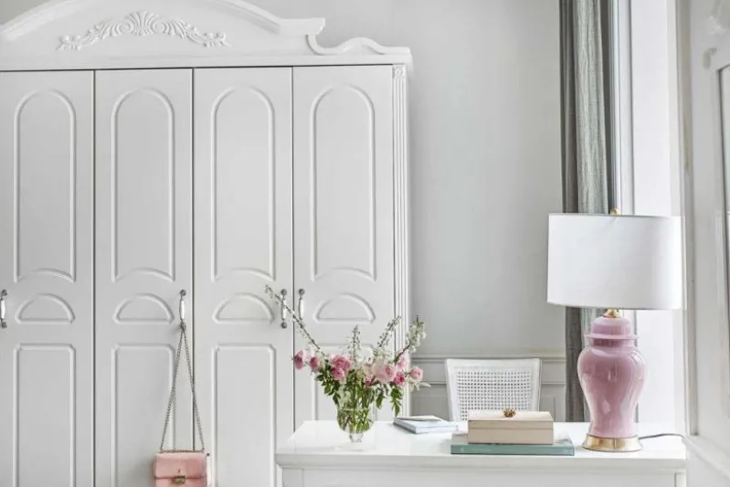Armadio 5 ante Princess 893 colore Bianco
