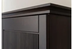 Armadio tre ante pino massello tabacco shabby classico Rosella