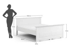 Camera da letto matrimonale completa shabby chic BIANCA