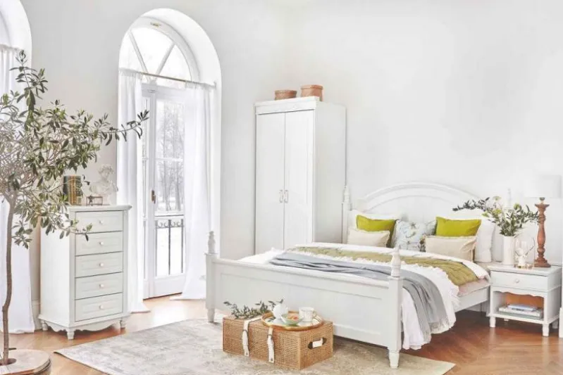 Cassettiera con 5 cassetti Princess 816 colore Bianco