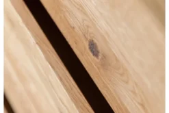 Cassettiera in rovere massello naturale oliato design moderno