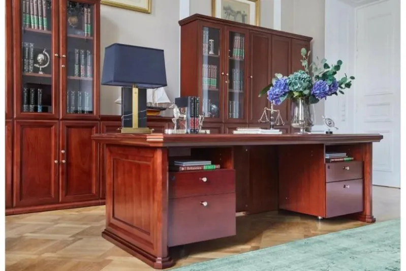Cassettiera interna con chiusura a chiave per scrivania classica 50 cm Prestige