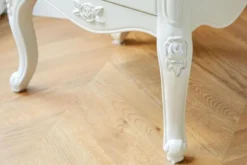Comodino classico con cassetto color Avorio Bella 902