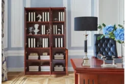 Completo ufficio PRESTIGE B630 in stile classico con scrivania 1,6 Metri