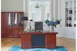Completo ufficio PRESTIGE B630 in stile classico con scrivania 1,6 Metri