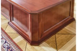 Completo ufficio PRESTIGE B710 in stile classico con scrivania 2,4 Metri