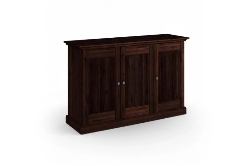 Credenza pino massello tabacco shabby classico Rosella