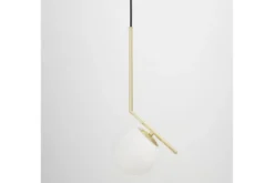 Lampada a sfera design sospensione oro SORENTO D15