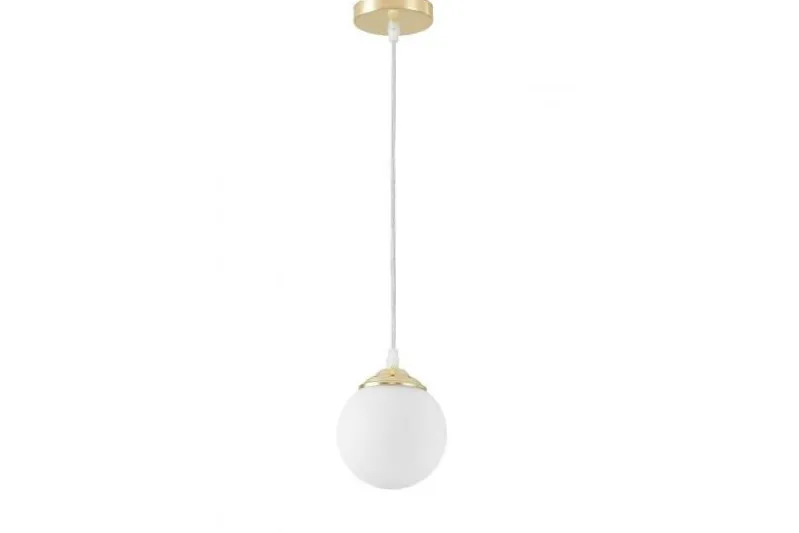 Lampada a sospensione a sfera oro FINO W1