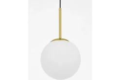 Lampada a sospensione a sfera ottone FREDICA D30