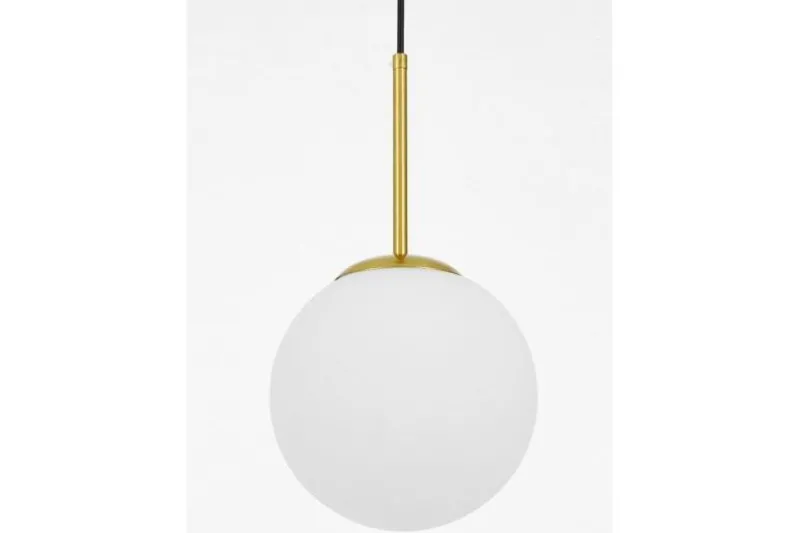 Lampada a sospensione a sfera ottone FREDICA D30