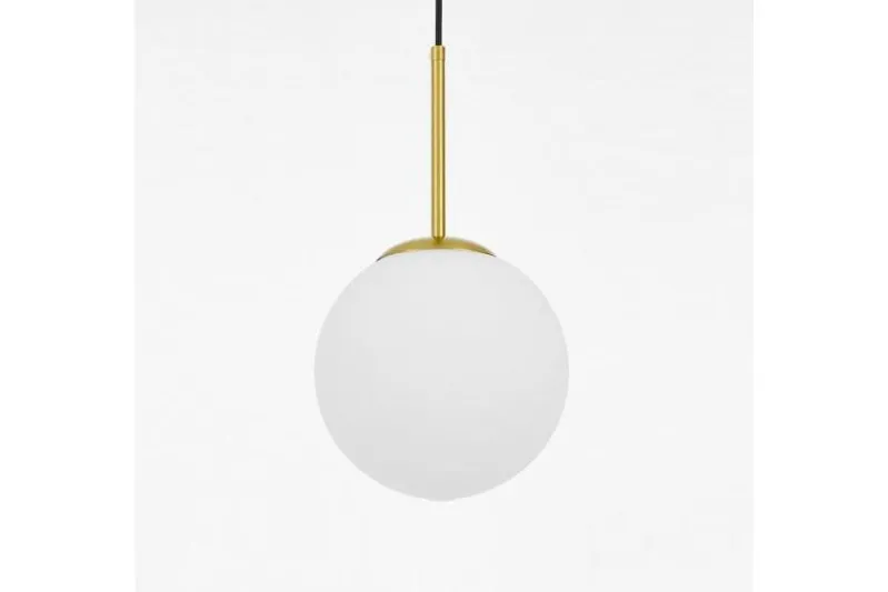 Lampada a sospensione a sfera ottone FREDICA D30