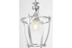 LAMPADA A SOSPENSIONE CROMO BROOKLYN L1 design elegante