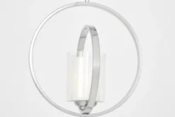 LAMPADA A SOSPENSIONE CROMO DARTON W1