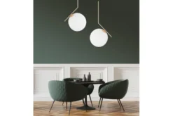 Lampada a sospensione di design a sfera oro caldo SORENTO D30