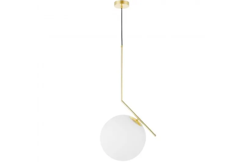 Lampada a sospensione di design a sfera oro SORENTO D30