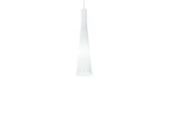 Lampada a sospensione di design in vetro bianco MORRATE W1