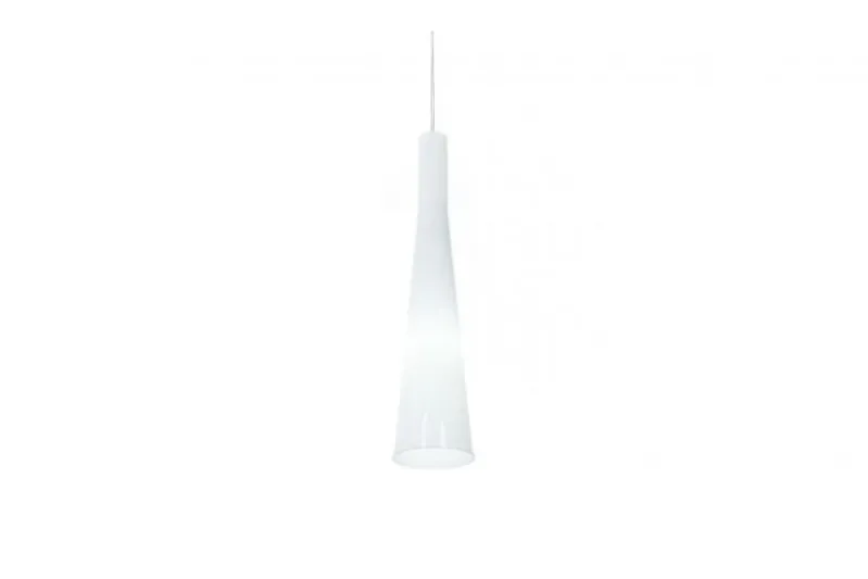 Lampada a sospensione di design in vetro bianco MORRATE W1