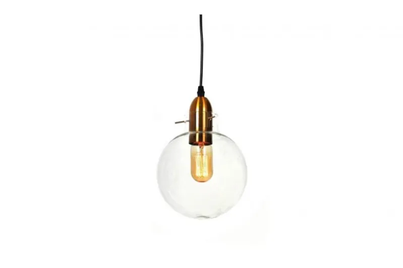 Lampada a sospensione di design moderno a sfera in vetro CALVI