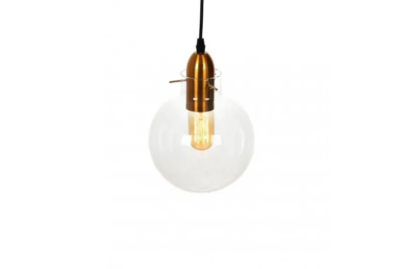 Lampada a sospensione di design moderno a sfera in vetro CALVI