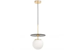 Lampada a sospensione di design moderno DALTONA W1 Nero Oro
